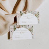 Bohemischer Strand schätzen, wie viele Küsse Bridg Begleitkarte