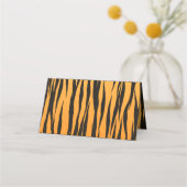 Bohemischer Tigerstreifen Platzkarte (Rückseite)