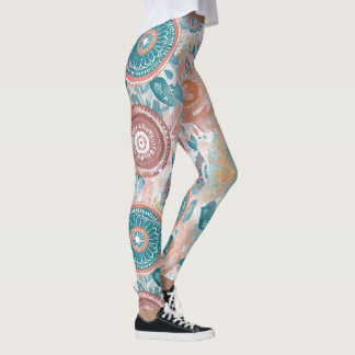 Bohemischer Traum Wasserfarbe Leggings