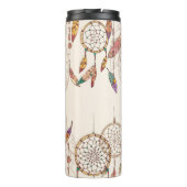 Bohemischer Traumfänger mit Perlen und Federn, se Thermosbecher (Rückseite)