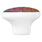 Bohemischer Türgriff Keramikknauf (Seitenansicht)