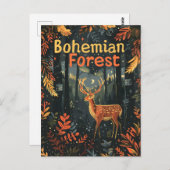 Bohemischer Wald Postkarte (Vorne/Hinten)