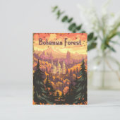 Bohemischer Wald Postkarte (Stehend Vorderseite)