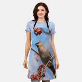 Bohemischer Waxing, Majestic Bird Schürze (Getragen)