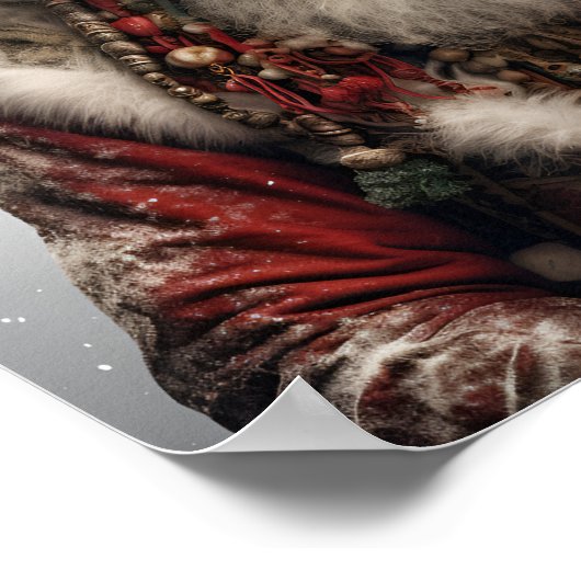 Bohemischer Weihnachtsfeiertag Poster (Ecke)