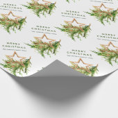 Bohemischer Weihnachtskalender Geschenkpapier (Ecke)