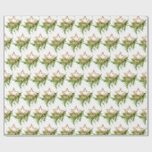 Bohemischer Weihnachtskalender Geschenkpapier (Flach)