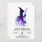 Bohemischer Zaubertag Einladung (Vorne/Hinten)