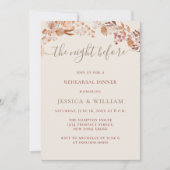 Bohemisches Aquarelldinner Probe Einladung (Vorderseite)