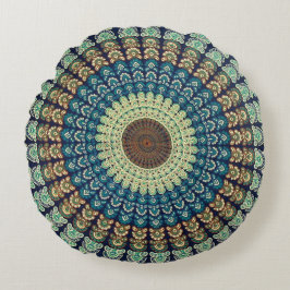 Bohemisches Art-Kissen Rundes Kissen