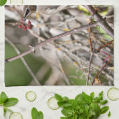 Bohemisches Ausruhen, Ruhen an einer Zweigstelle Geschirrtuch (Gefaltet)