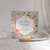 Bohemisches Blumenplatz - Einladung