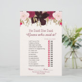 Bohemisches Blumenzwiebelspiel (Stehend Vorderseite)