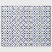 Bohemisches Boho Abstrakt Aztec Style Muster Das A Geschenkpapier (Flach)