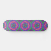 BOHEMISCHES BOHO MANDELA-Skateboarddeck Skateboard (Horizontal)