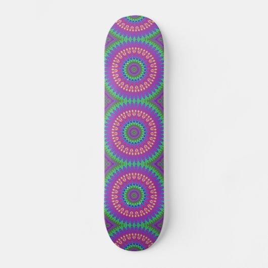 BOHEMISCHES BOHO MANDELA-Skateboarddeck Skateboard (Vorderseite)