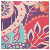 Bohemisches Boho MOD Hippy Chic-Blumen-Muster Stoff (Muster)