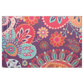 Bohemisches Boho MOD Hippy Chic-Blumen-Muster Stoff (Fat Quarter (45,7 x 55,9 cm))