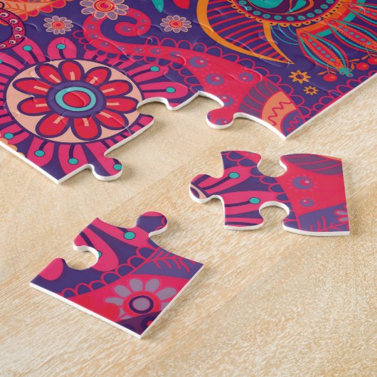 Bohemisches Boho-MOD-Muster Puzzle (Seite)