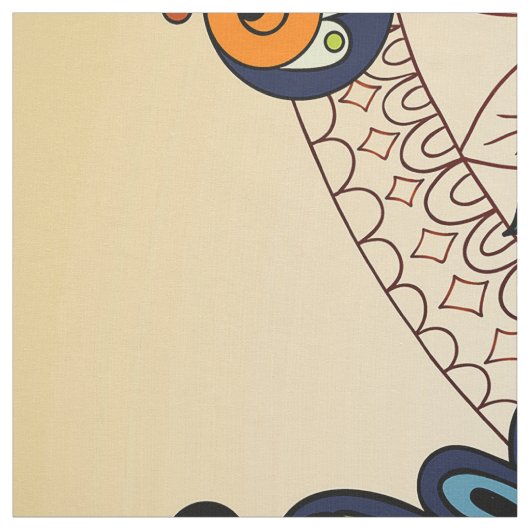 Bohemisches Boho-MOD-Muster Stoff (Muster)