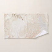 Bohemisches botanisches Blumenmuster Badhandtuch Set (Handtuch)