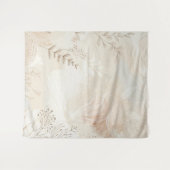 Bohemisches botanisches Blumenmuster Wandteppich (Vorderseite (Horizontal))