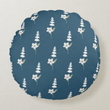 Bohemisches botanisches Muster für Navy-Floral