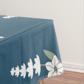 Bohemisches botanisches Muster für Navy-Floral Tischdecke (Beispiel)