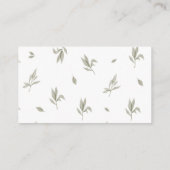 Bohemisches Boy Book In lieu, Bücher für Babyfütte Begleitkarte (Rückseite)