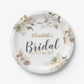 Bohemisches Brautparty Classic Pappteller (Vorderseite)