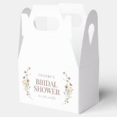 Bohemisches Brautparty für die Wildblume Geschenkschachtel (Geöffnet)