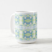 Bohemisches Chintz 20 Pastellgrün Kaffeetasse (Vorderseite Links)