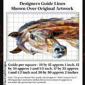 Bohemisches Collage Horse Portrait DE9L Decoupage Seidenpapier