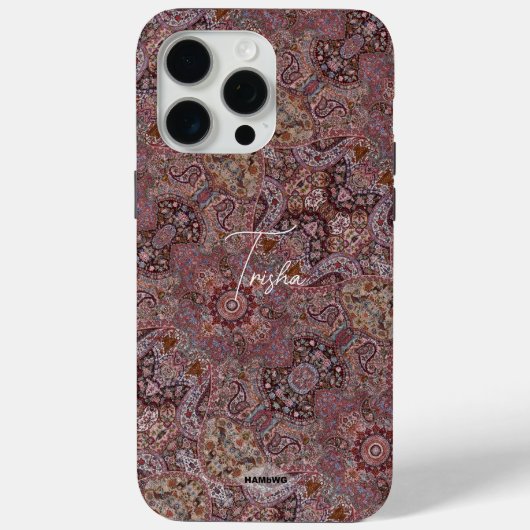 Bohemisches Design Handy Case-Mate iPhone Hülle (Rückseite)