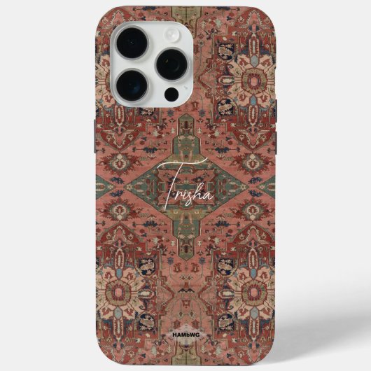 Bohemisches Design Handy Case-Mate iPhone Hülle (Rückseite)