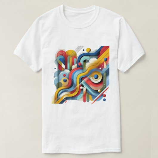 Bohemisches Design T-Shirt (Design vorne)