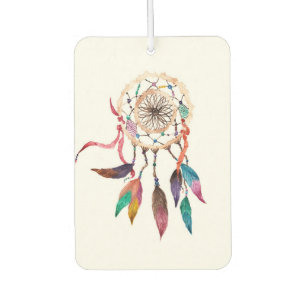 Bohemisches Dreamcatcher in der vibrierenden Autolufterfrischer