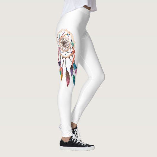 Bohemisches Dreamcatcher in der vibrierenden Leggings (Rechts)