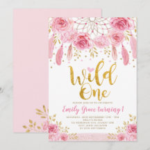 Bohemisches Dreamcatcher rosa Goldwilder