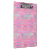 Bohemisches Einhornmuster Klemmbrett (Rechts)