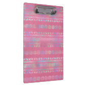 Bohemisches Einhornmuster Klemmbrett (Rechts)