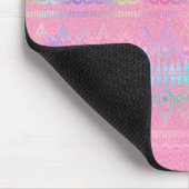 Bohemisches Einhornmuster Mousepad (Ecke)