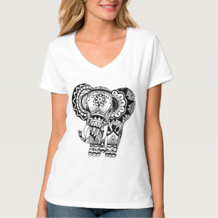 Bohemisches Elefant-T-Shirt T-Shirt