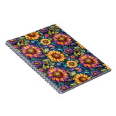 Bohemisches florales Dreamscape Notizblock (Rechte Seite)