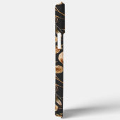 Bohemisches Folienmonogramm Case-Mate iPhone Hülle (Rückseite / Rechts)