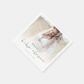 Bohemisches Foto Overlay Script Kinderdusche Serviette (Ecke)