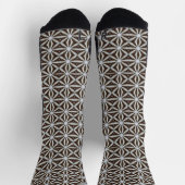 Bohemisches Gitter Socken (Oben)