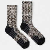 Bohemisches Gitter Socken (Rechts)