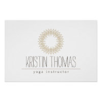 Bohemisches Gold Sun Mandala Yoga Logo Download