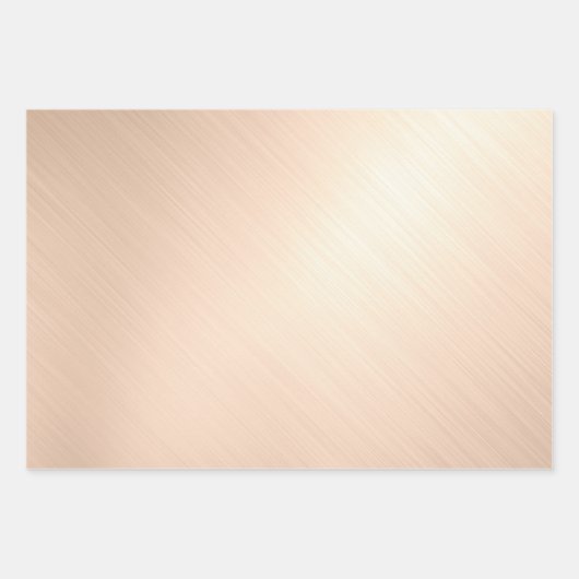 Bohemisches goldwaldgrünes Ikat-Muster Geschenkpapier Set (Vorderseite 3)